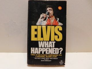 1977 Elvis Book What Happened Ballantine Books Rock Legend Love Me Tender
