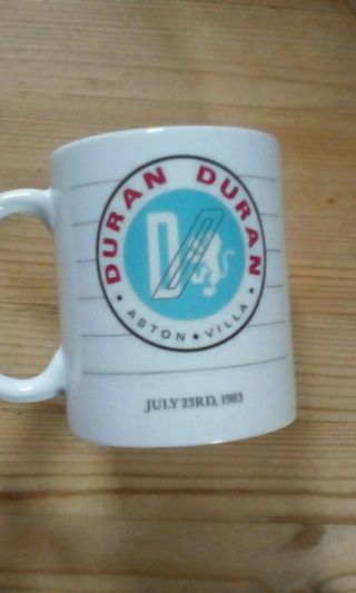 Duran Duran 1983 Aston Villa Mug