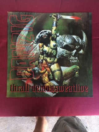 Danzig - Thrall - Demonsweatlive 1993 Promo Flat Rare