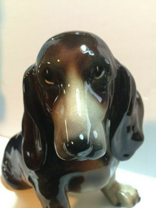 Vintage Dachshund Dog Figurine Erphila Germany