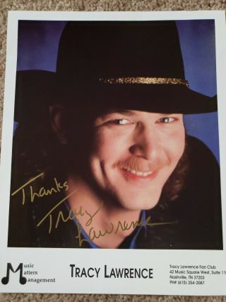 Tracy Lawrence Signed