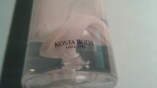 Kosta Boda white Atoll candlestick designed by Anna Ehrner 5