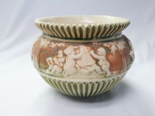 Antique Roseville Pottery Donatello Ceramic Vase – 92019f