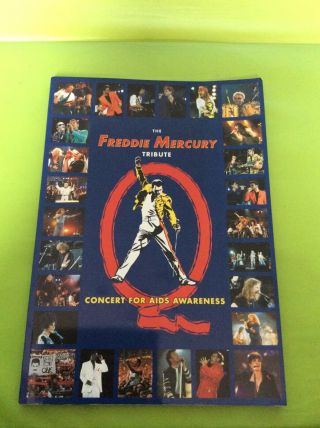 The Freddie Mercury Tribute Concert Book