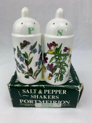 Portmeirion Botanic Garden Salt & Pepper Shakers