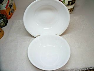 2 Corning Corelle Butterfly Gold 8 - 1/2 " & 10 1/2 " Round Vegetable Serving Bowl