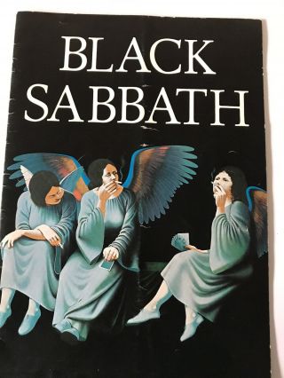 Black Sabbath - Heaven And Hell - Official Tour Programme (promo)