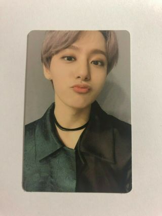 Oneus - Mini Album Vol.  3 [fly With Us] - Hwanwoong Photocard White Version