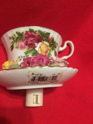 Royal Albert Old Country Roses Teacup Night Light 6698479