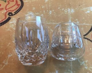 Waterford Crystal Set Of 2 Shot Glass Giftware 2 3/8 " Tall