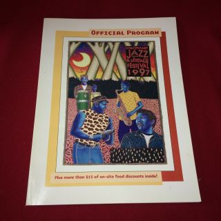 1997 Orleans Jazz & Heritage Festival Official Program Book,  Guide Jazz Fest