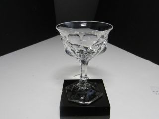 Jefferson Krys - Tol Chippendale Cocktail Stem Clear Crystal 4 3/8 " T Ca1907 - 20s