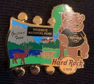Hard Rock Cafe Online 2015 National Park Bear Series Pin Yosemite