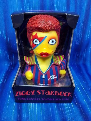 Ziggy Starduck Celebriduck Rubber Duck David Bowie Fans Nib