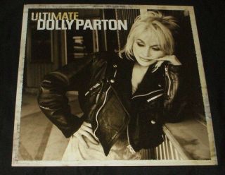 Dolly Parton Ultimate Rare In Store Promo Poster Flat 2003 Cd Album Release