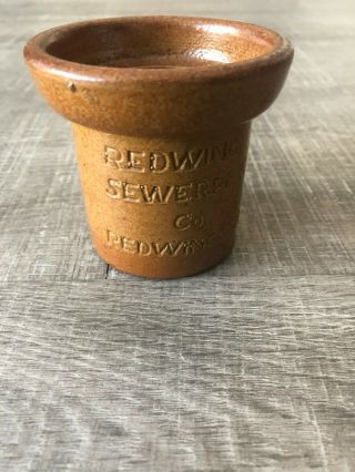 Vintage Saltglaze Red Wing Stoneware Co.  Sewer Pipe Co.  Miniature