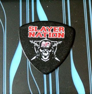 Slayer // Kerry King 2019 Tour Guitar Pick // Nation Amon Amarth Lamb Of God