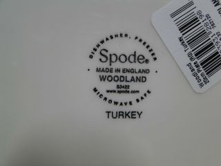 Spode Woodland Turkey Game Bird,  England: Salad Plate (s),  7 3/4 