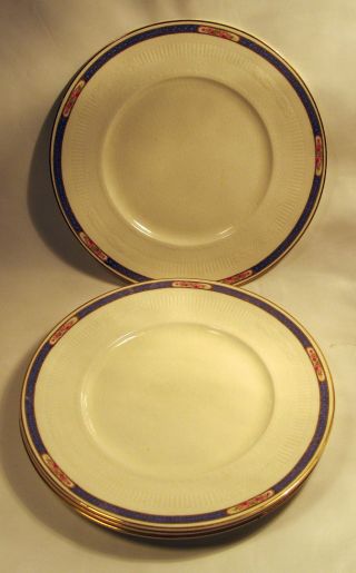 Set Of Four Cream,  Blue W.  H.  Grindley & Co Ltd Georgian Iborie The Kendal Plates