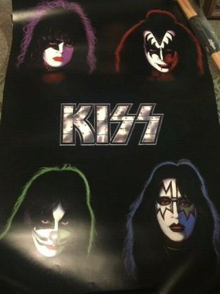 Kiss The Solo Album Covers Poster Peter Criss Ace Frehley Gene Simmons