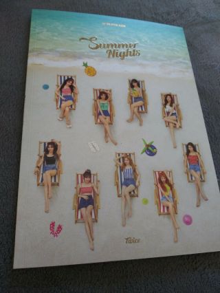 Twice Summer Nights Album Dahyun Cd,  Mini Poster (polaroid,  Photobook,  Stand)