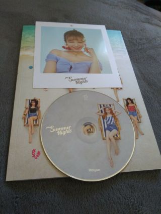 Twice Summer Nights Album Dahyun CD,  Mini Poster (POLAROID,  PHOTOBOOK,  STAND) 2