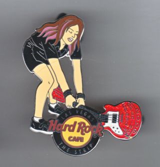 Hard Rock Cafe Pin: Las Vegas The Strip 2009 Grand Opening Smash Guitar Le1000