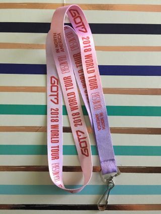Got7 2018 World Tour Eyes On You In North America Lanyard