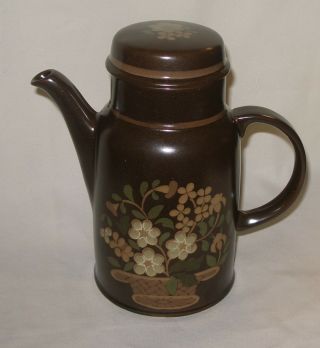 Vintage Royal Doulton Made In England Basque Coffee Pot & Lid New/old Stock