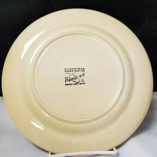 Metlox Poppytrail Homestead Provincial Dinner Plates: Set of 3,  10 