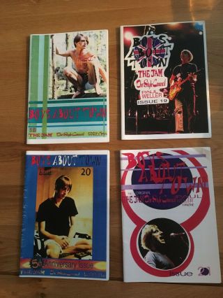 The Jam/paul Weller/style Council - Boys About Town Fanzine Issue No 18 - 22