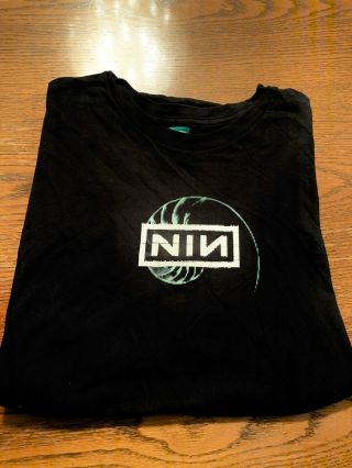 Nine Inch Nails Collectible Special Ed.  Spiral Logo 2008 Vintage Tee Shirt