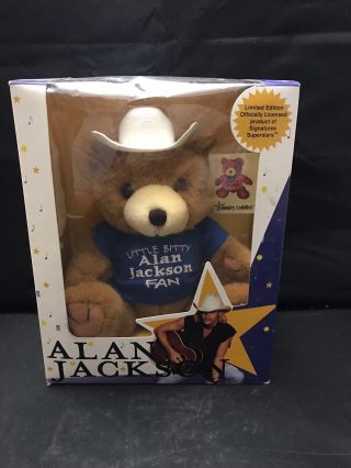 Alan Jackson Country Cuddle Little Bitty Teddy Bear -
