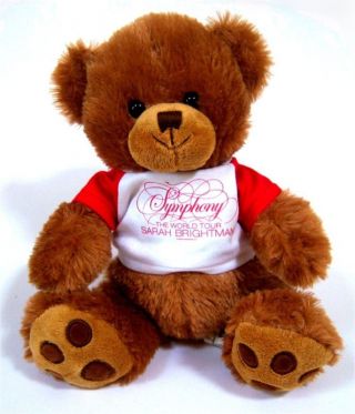 Sarah Brightman Dark Brown T Shirt Teddy Bear