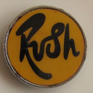 Rush Vintage Metal Pin Badge From The 1980 