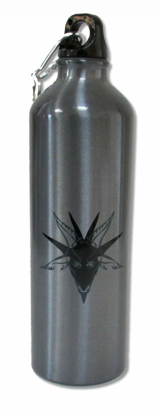 Alice In Chains Water Bottle Silver Water Bottle Official Band Music