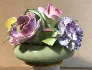 Royal Adderley Floral Bone China Made In England Porcelain Flower Bouquet