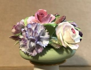 Royal Adderley Floral Bone China Made in England Porcelain Flower Bouquet 2