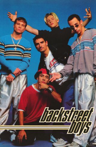 Poster : Music: Backstreet Boys - All 5 Posed - 7500 Rc15 E