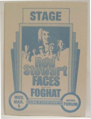Rod Stewart & Faces / Foghat - Vintage Real 1970 