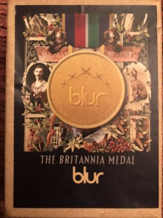 Rare Blur 2012 Olympics Medal Badge Damon Albarn Graham Coxon Indie Britpop