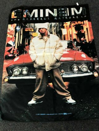 Eminem Flag / 2001 Car Street Textile Flag /