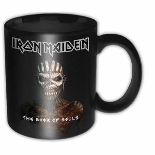 Iron Maiden - " Book Of Souls " - Boxed Black Giant Ceramic Mug