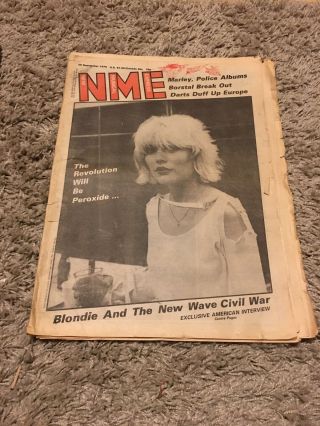 Nme (musical Express) 1979.  Blondie,  Phil Collins,  70s L.  A.  Disco