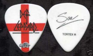 Def Leppard 2008 World Tour Guitar Pick Rick Savage Custom Concert Stage Pick 2