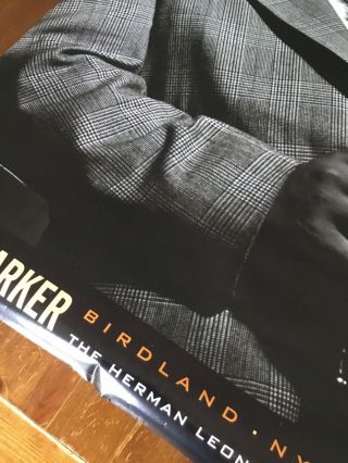 Rare Jazz Poster Charlie Parker Birdland York 1949 Herman Leonard 5
