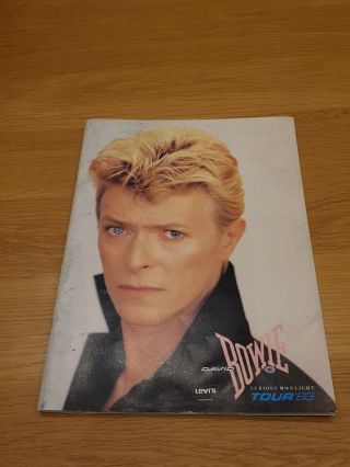 David Bowie Serious Moonlight Concert Tour Programme 1983
