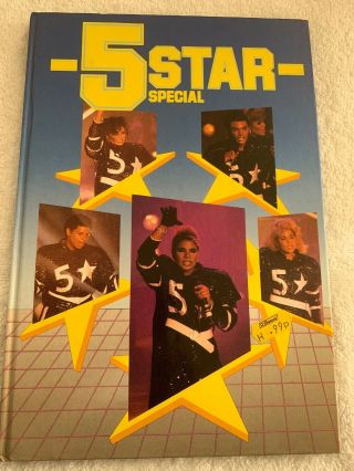 Rare Vintage 5 Five Star Pop Music Annual 1980’s 1987 R&b Pearson Deniece Doris