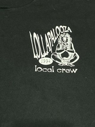 Lollapalozza Vintage 1994 Concert Tour Crew T - Shirt Xl Never Worn