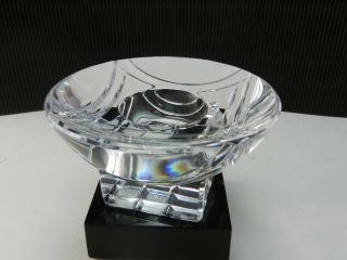 Waterford Crystal Equalux Tea Light Votive Candleholder Clear Cut 4 1/2 " D 2004
